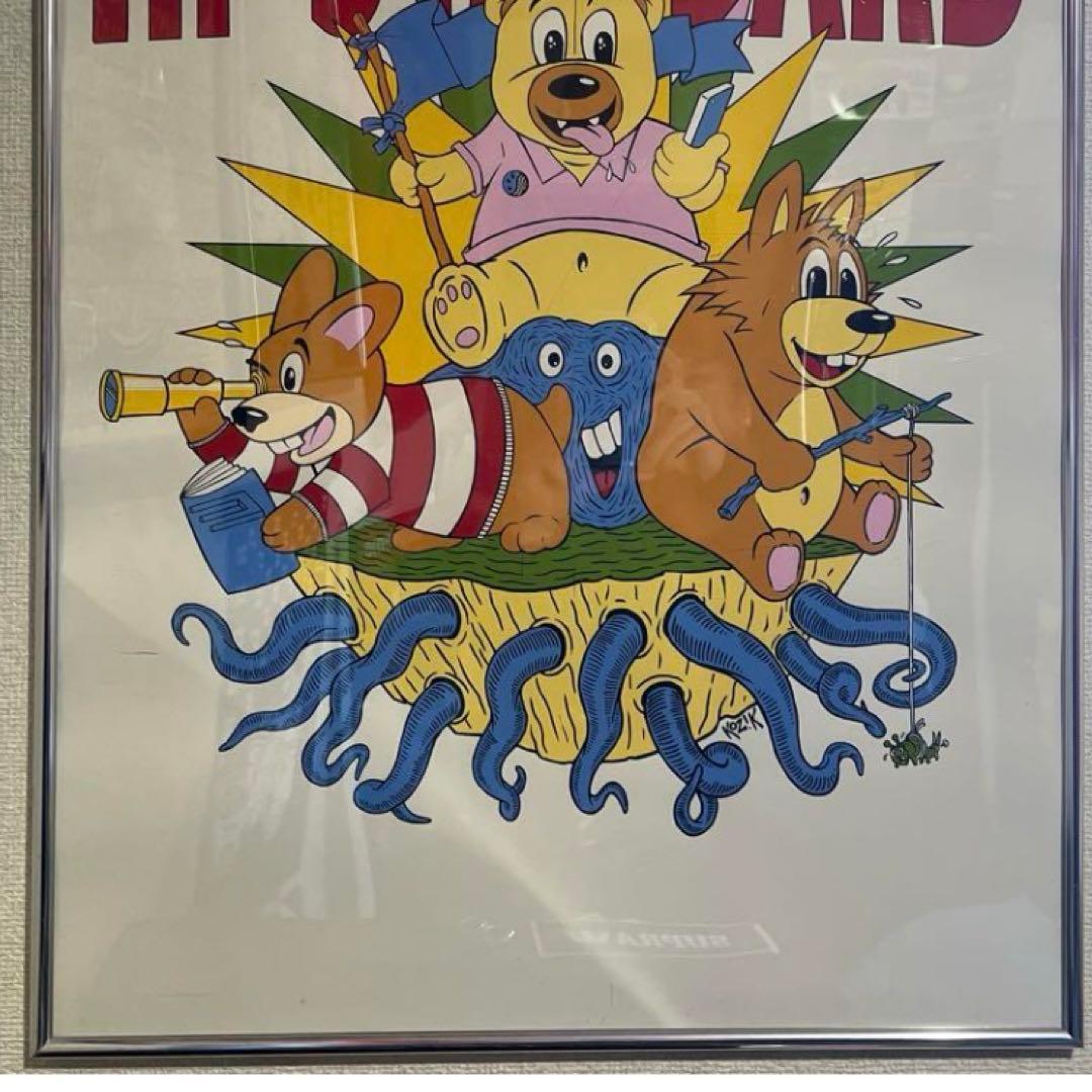 AIRJAM hi-standard ハイスタンダード シルクスクリーンポスター