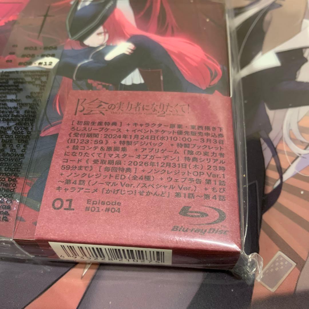 新品　陰の実力者になりたくて！2nd season 早期予約特典　クリアポスター