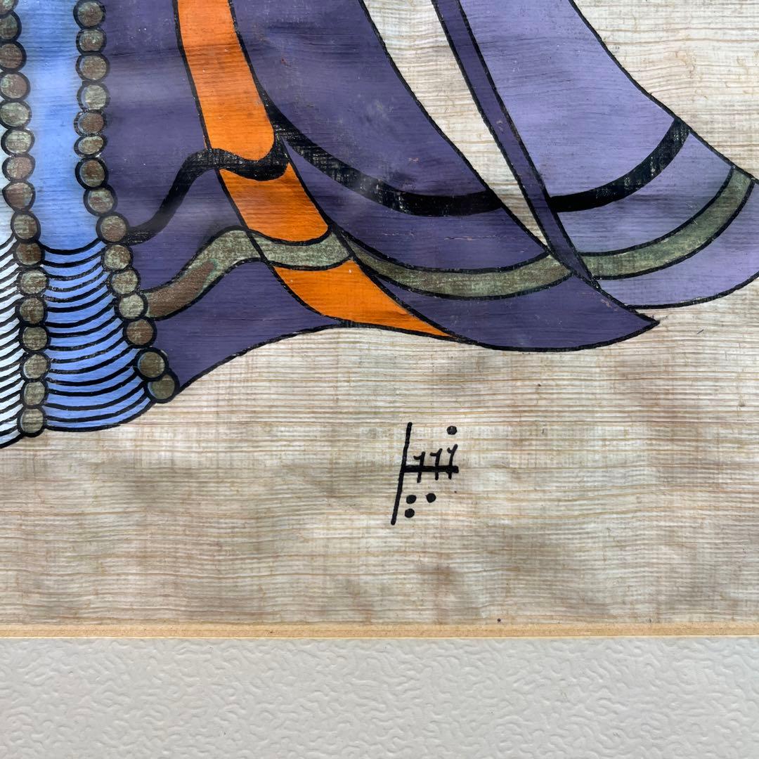 絵画　踊る女性