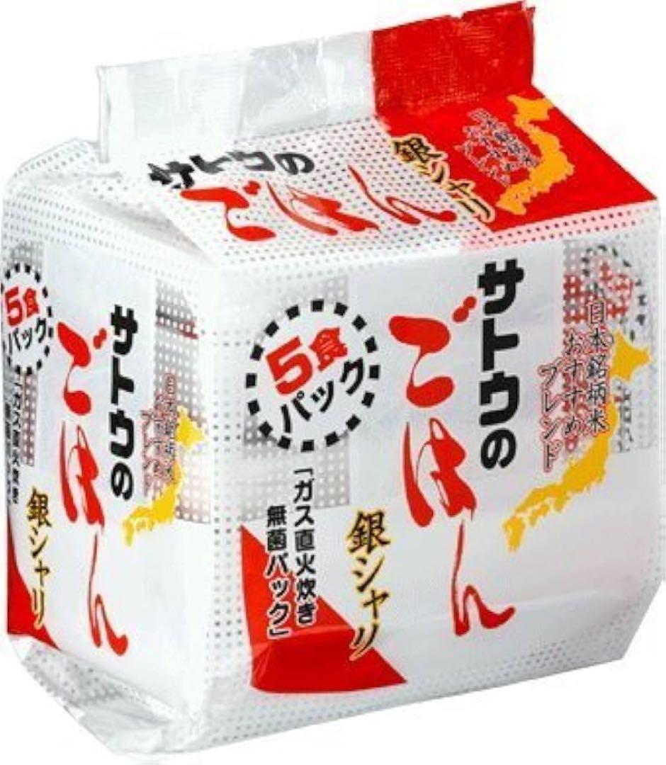 サトウのごはん 銀シャリ3ケース　超メルカリ市限定