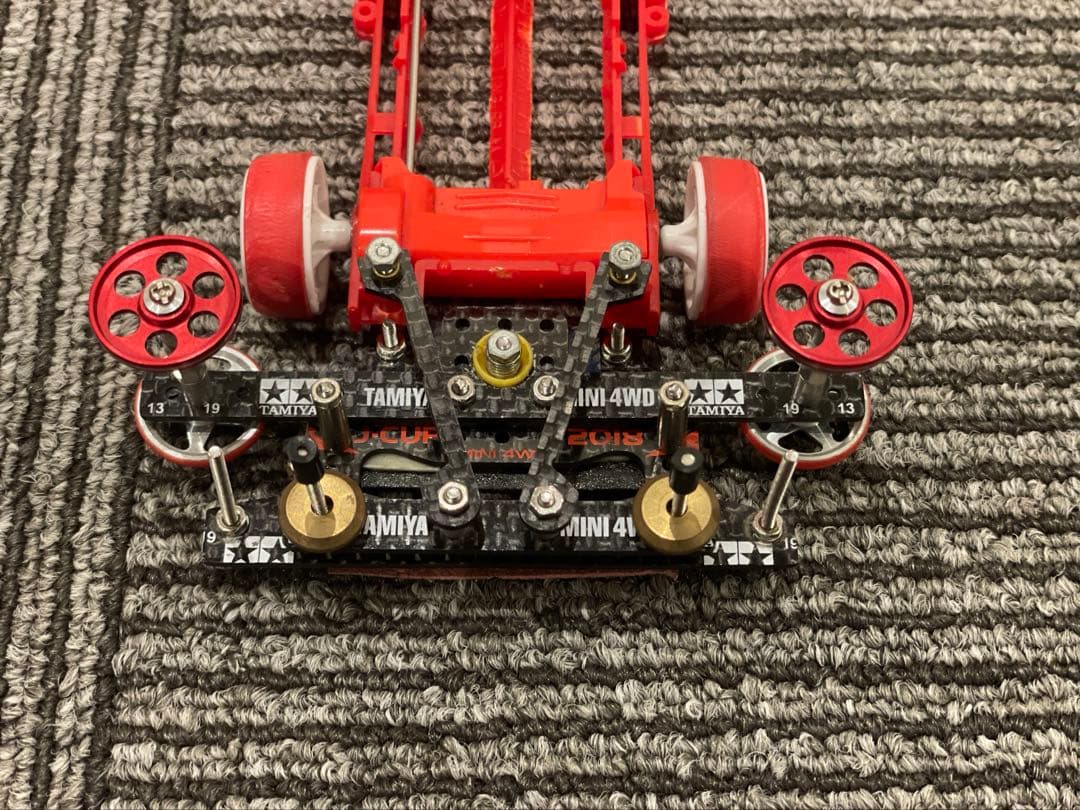 FM-Aシャーシ　フルカスタム　カーボン　1軸アンカー　東北ダンパー