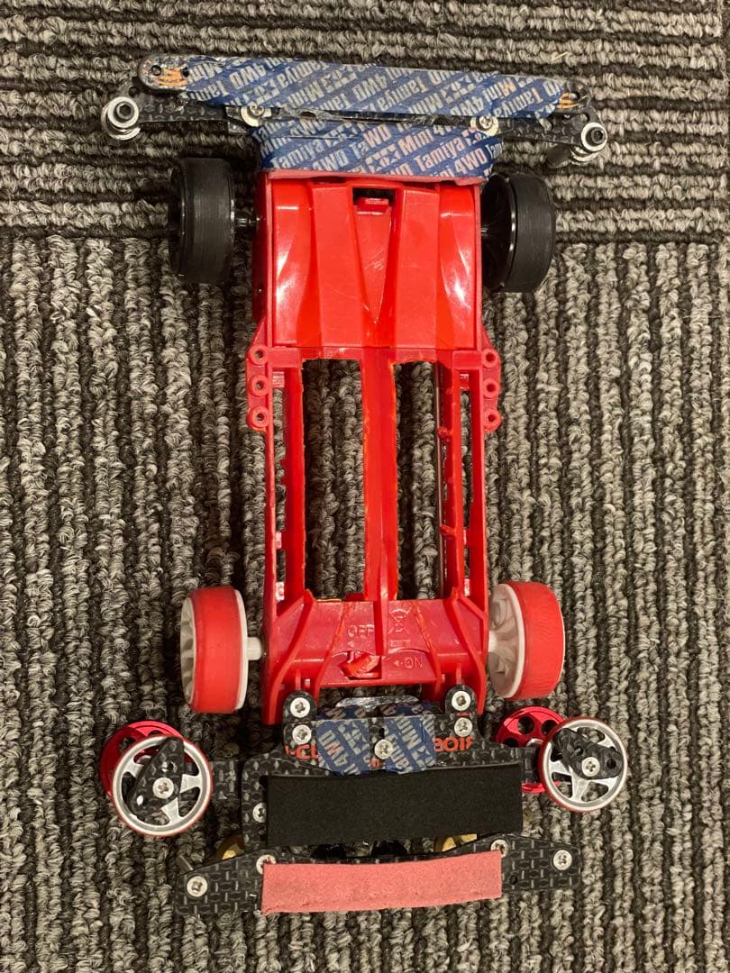 FM-Aシャーシ　フルカスタム　カーボン　1軸アンカー　東北ダンパー