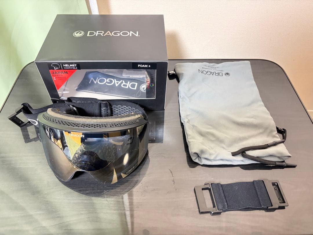 DRAGON pxv ゴーグル　ヘルメット用延長バンド付