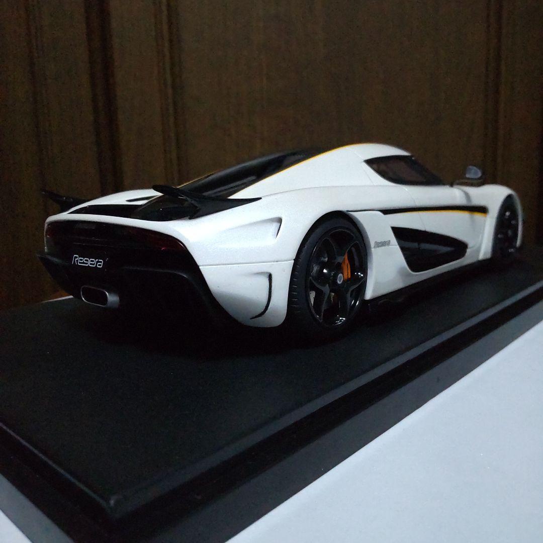 ケーニグセグ レゲエーラ ホワイト 1/18 GTスピリット 京商