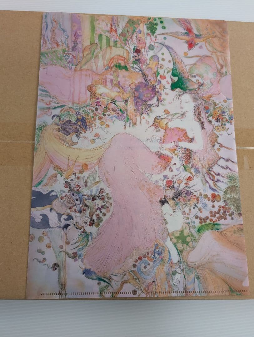 天野喜孝 アクリルプレート 街 クリアファイル ティナ