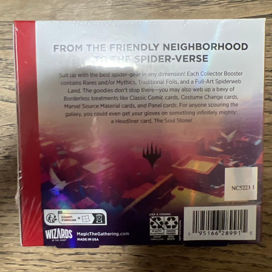 マーベル スパイダーマン コレクター・ブースター　英語版1BOX