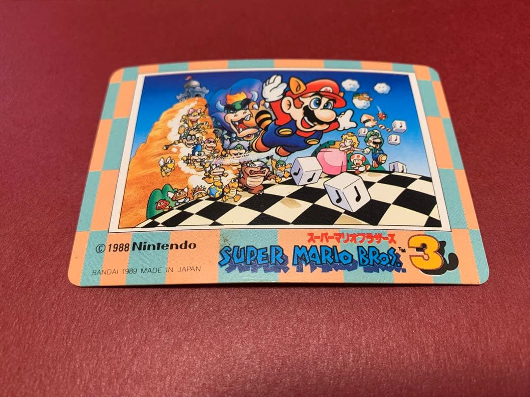 スーパーマリオ3 カードダス