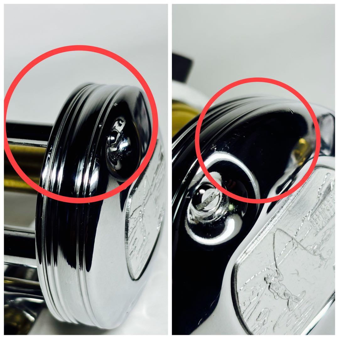 Abu 3500CA &ハンドメイドハンドル、オフセットグリップ、BB、スプール