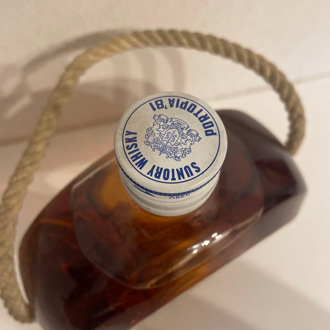 サントリー ウイスキー リザーブ ポートピア '81 ブイボトル 700ml