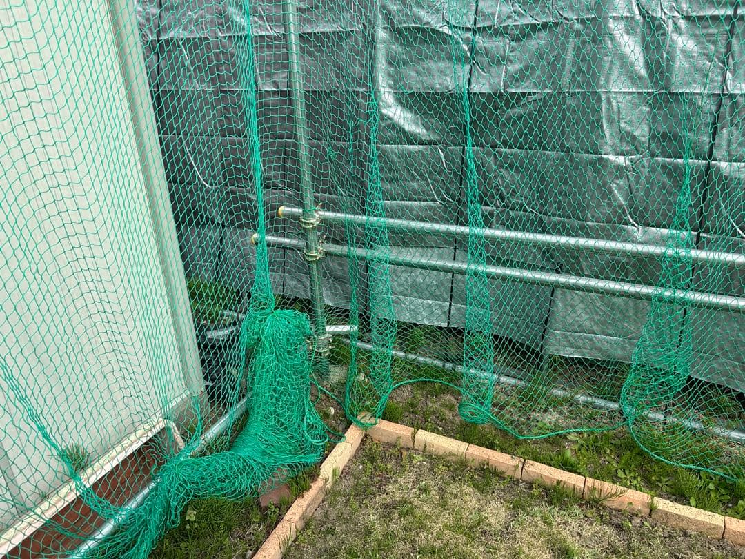 【自作バッティングケージ&硬式用バッティングネット】