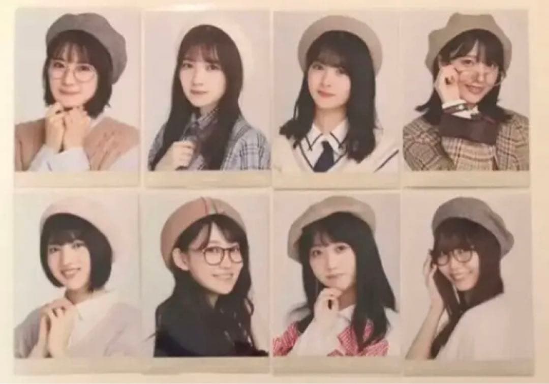 乃木坂46 生写真 ランダム プレッピー フルコンプ 44名 132枚 まとめ
