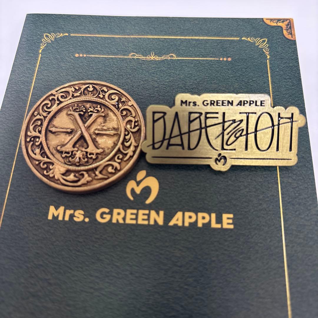 Mrs. GREEN APPLE ピンバッジ