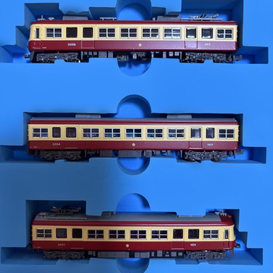 nゲージ マイクロエース A-3365 長野電鉄2000系　復活りんご塗装