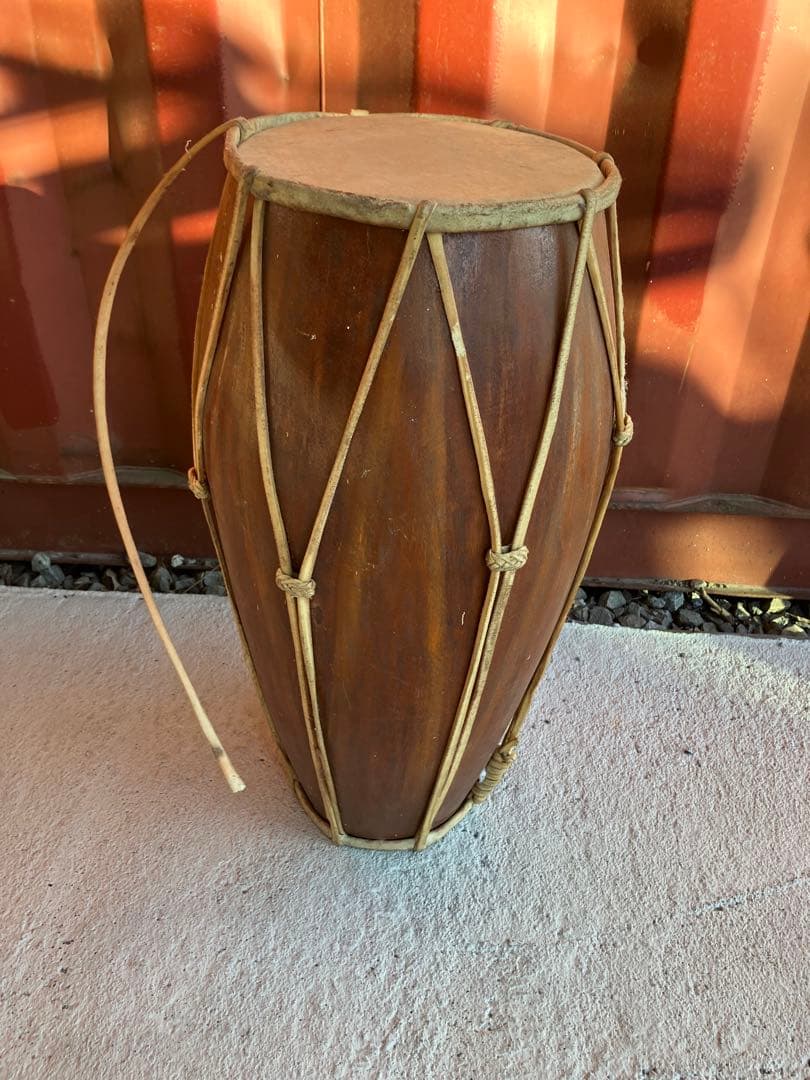 ハンドドラム 金属リング付き