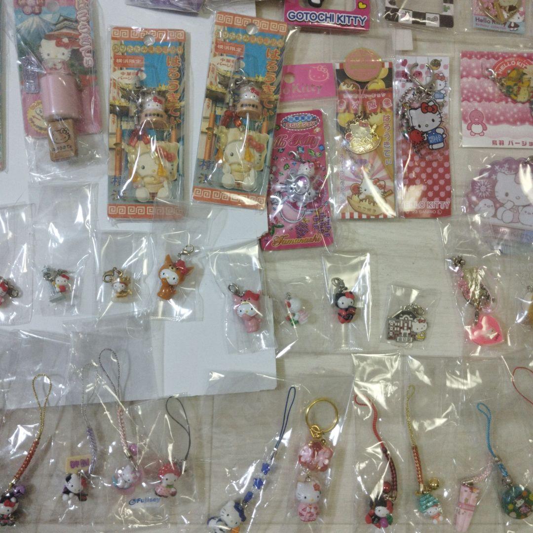 ご当地　キティ　根付　ファスナーマスコット