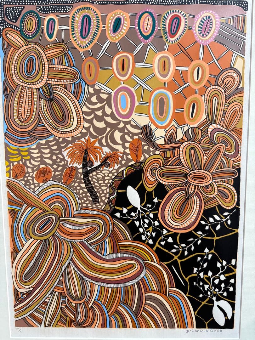 ギンギンガラ、ドリス。 【砥石と樹皮】限定28/95 ガラス無し送料込み