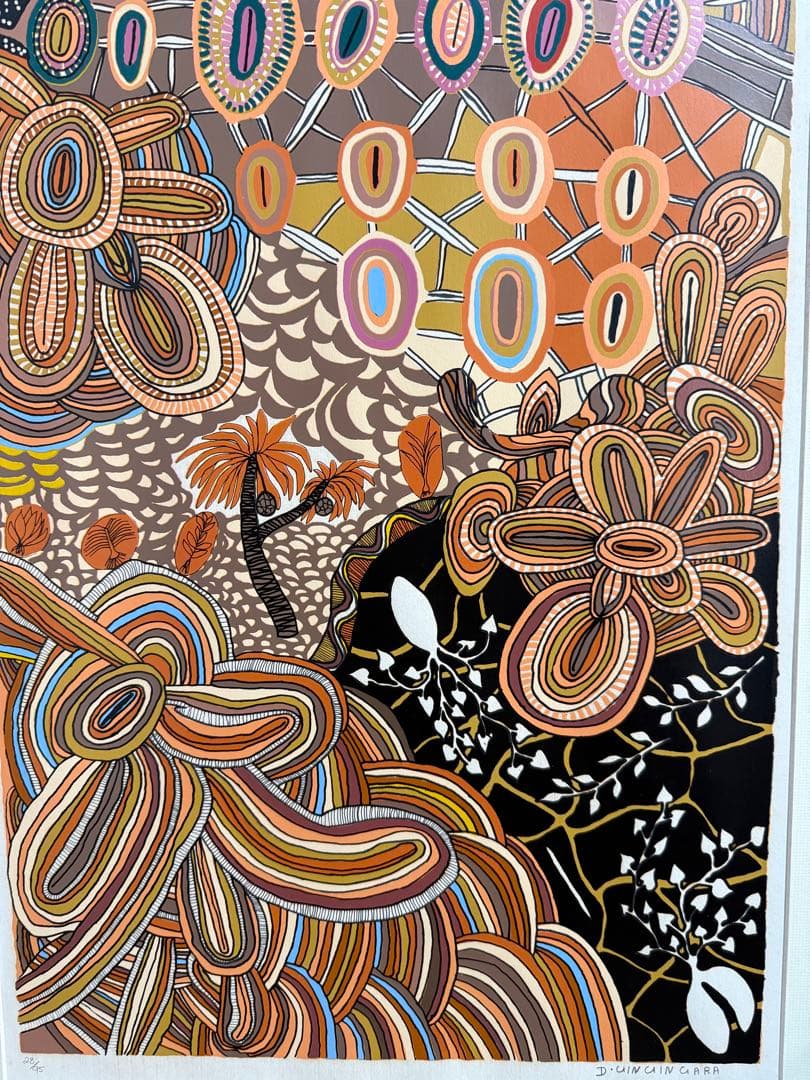 ギンギンガラ、ドリス。 【砥石と樹皮】限定28/95 ガラス無し送料込み