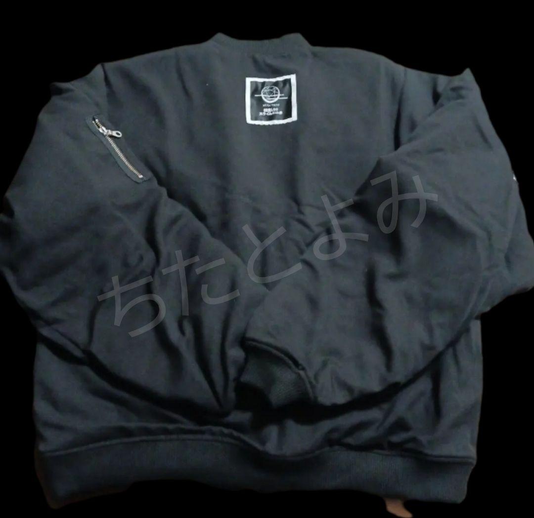 SPYAIR MOMIKEN MITSUTSUKI 裏地総柄ボンバージャケット