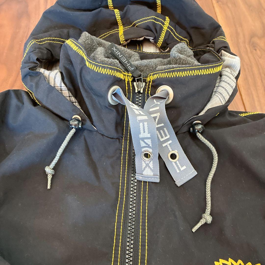 希少✨️PHENIX LIONロゴ M スキーウェア スノーボード 黒