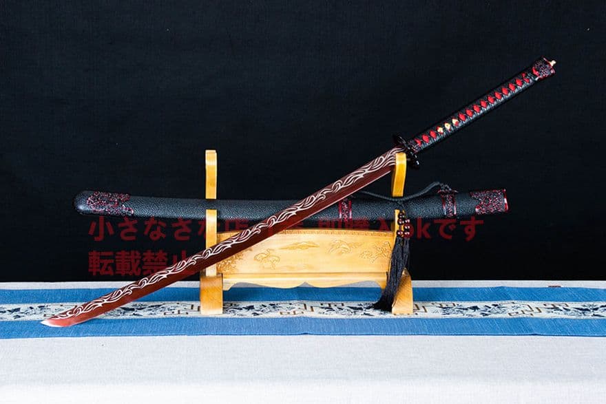 武具　刀装具　日本刀　模造刀 居合刀 烈梅紅誅繍春刀