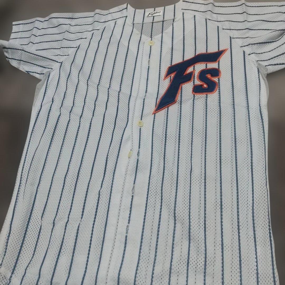 日本ハムファイターズ FSロゴ刺繍ユニフォーム L