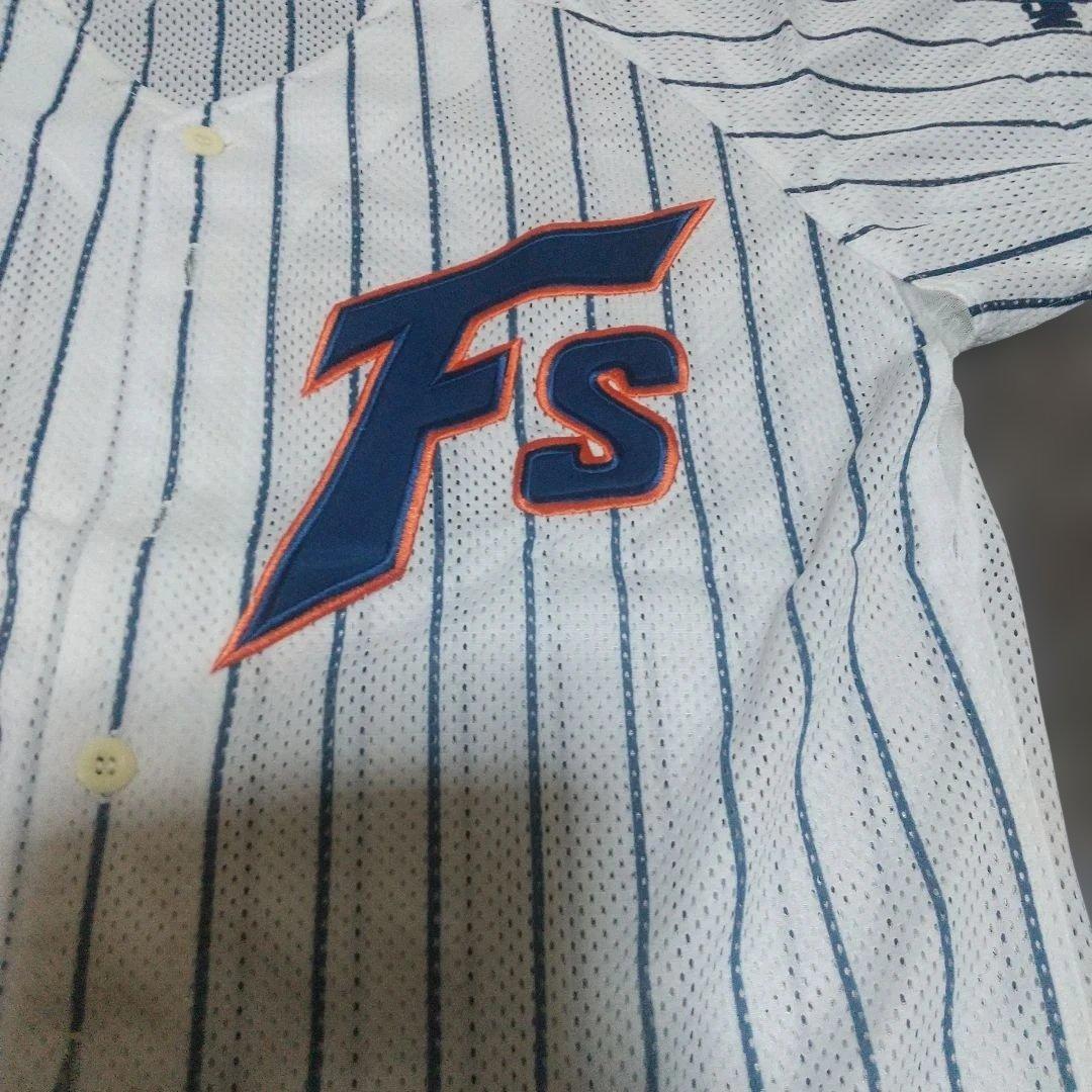 日本ハムファイターズ FSロゴ刺繍ユニフォーム L