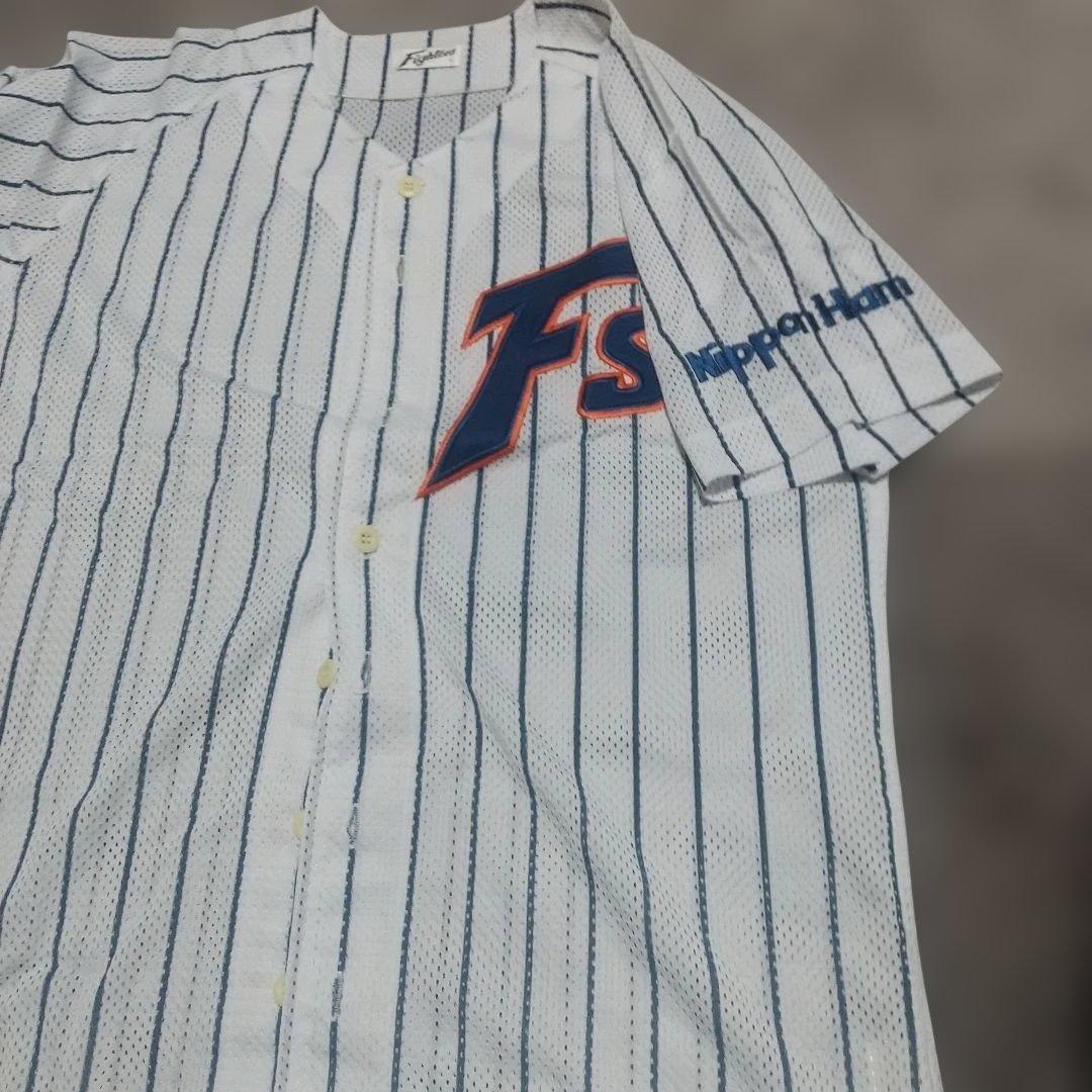 日本ハムファイターズ FSロゴ刺繍ユニフォーム L