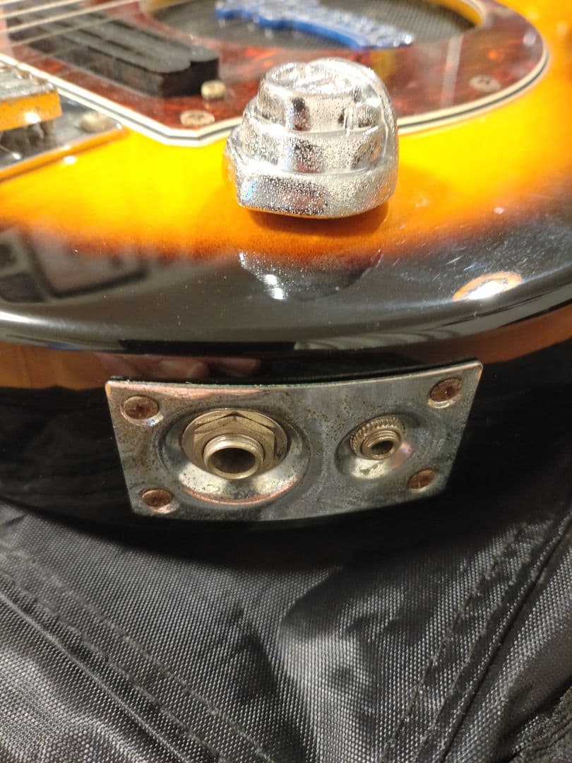 pignose サンバースト エレキギター ピグノーズ　ケース付き