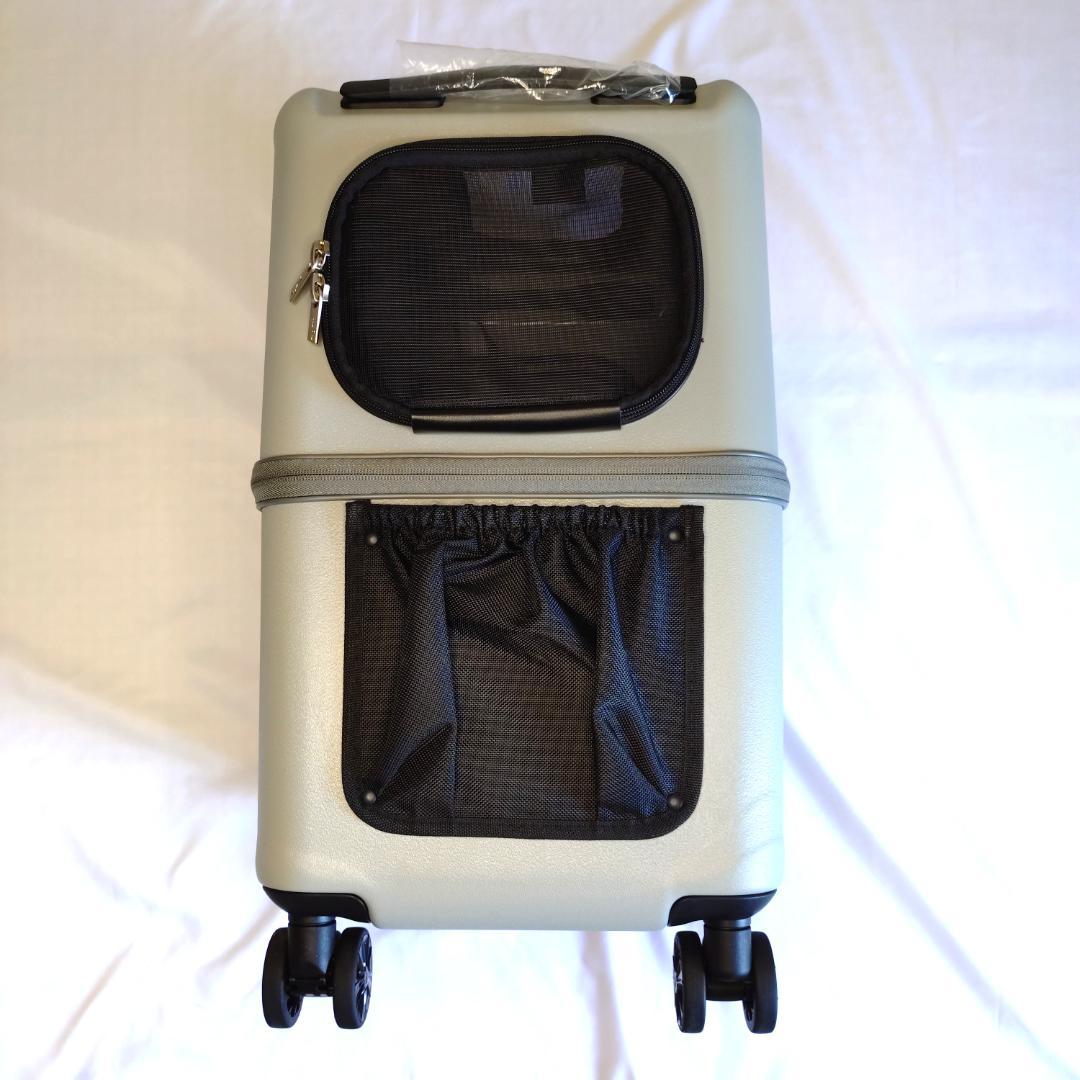 新品 PETiCO ペチコ ICO イコ PET ペットキャリー M グレー