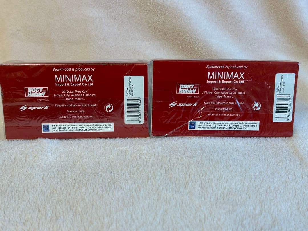 spark MINIMAX 限定版 FORD MUSTANG BOSS 429