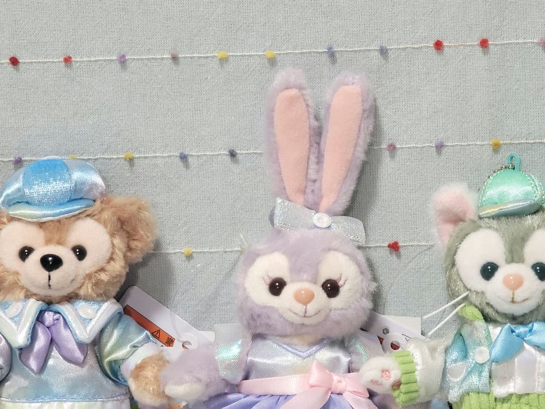 最新❤️ 20周年 カラフルハピネス ぬいぐるみバッジ ぬいぐるみチャーム