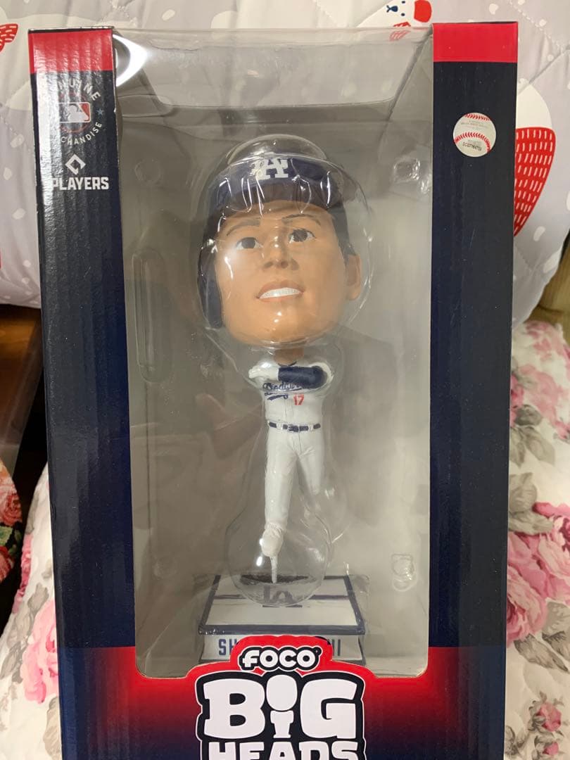 限定　大谷翔平　ビッグボブルヘッド【ホームユニホーム】FOCO社 新品未開封