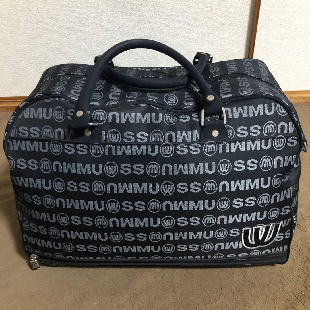 入手困難 美品 ボストンバッグ ゴルフバッグ ミエコウエサコ MUスポーツ 希少