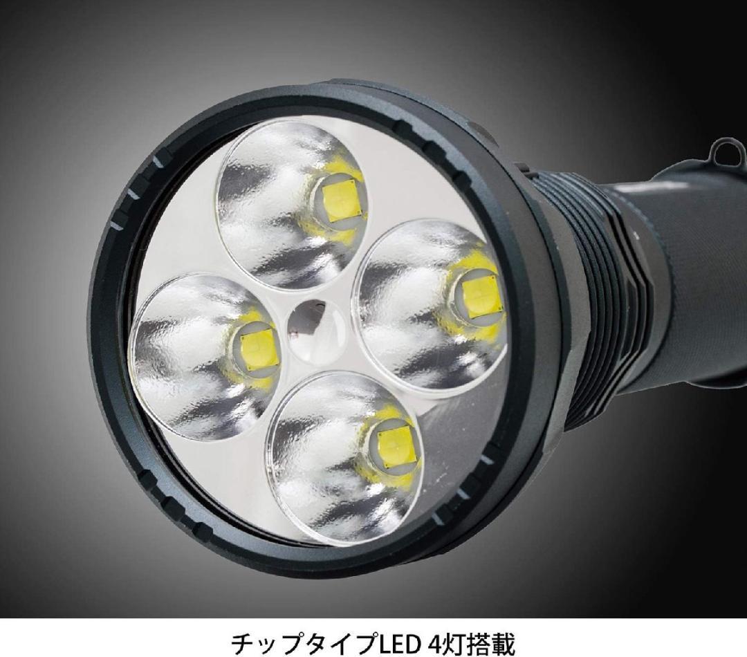 新品 GENTOS ハイパワー LEDフラッシュライト UT-618R