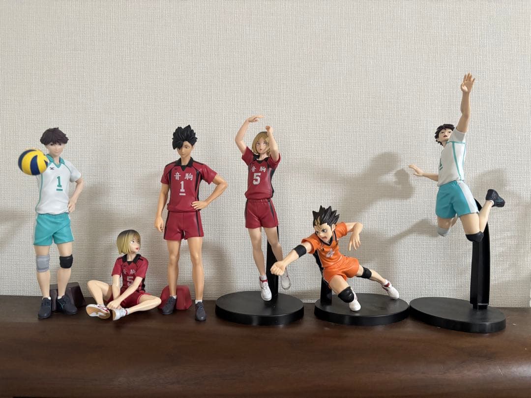 ハイキュー!! バレーボールフィギュア 6体セット
