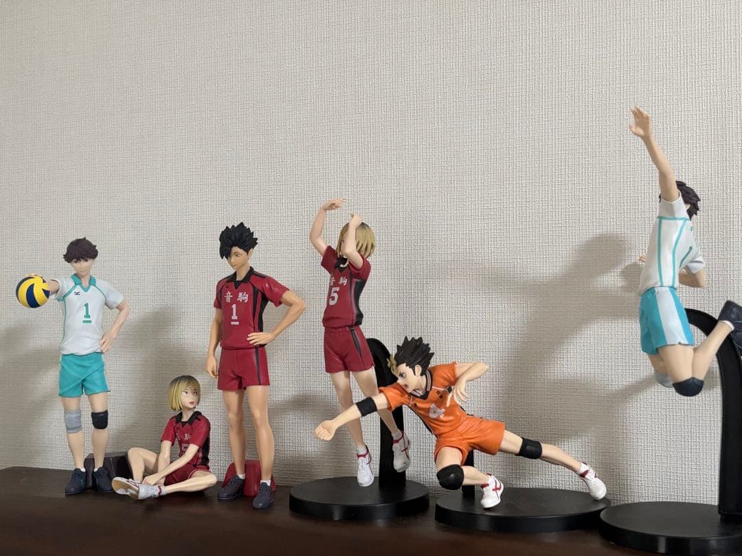 ハイキュー!! バレーボールフィギュア 6体セット