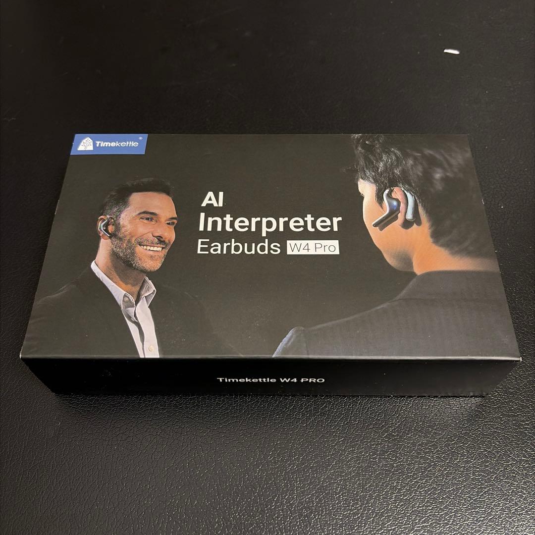 Timekettle W4 Pro ワイヤレスイヤフォン 翻訳機