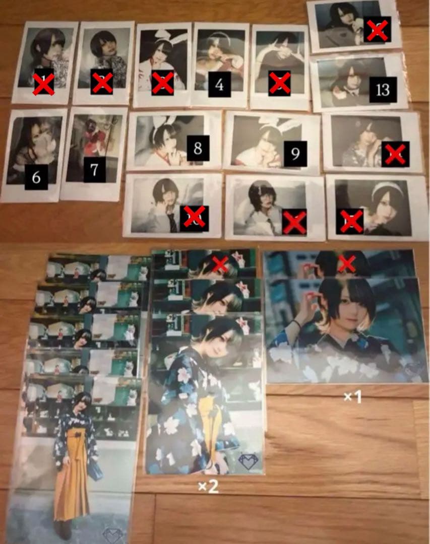 AVAM ランチェキ ブロマイド 缶バッチ アクキー バラ売り◎