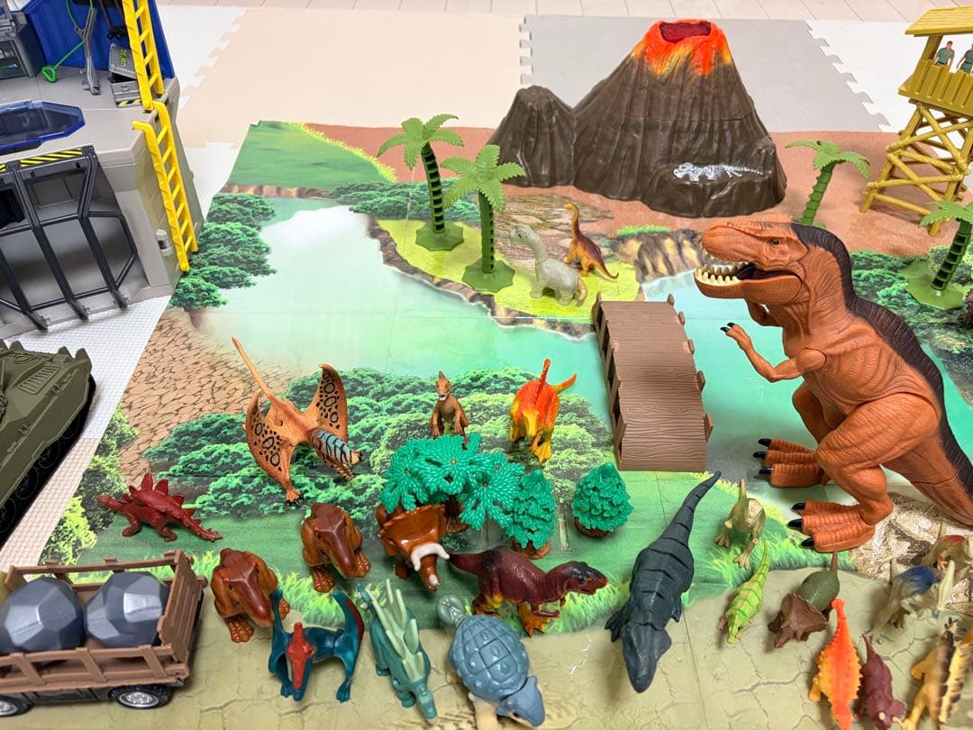 男の子 Schleich おもちゃまとめ売りセット 恐竜 動物 シュライヒ