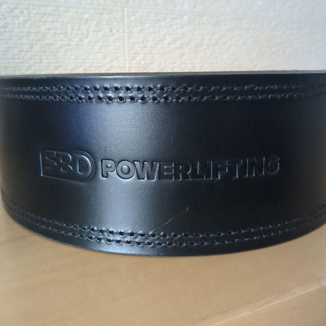 【中古美品】SBD パワーリフティングベルト10mm　XLサイズ