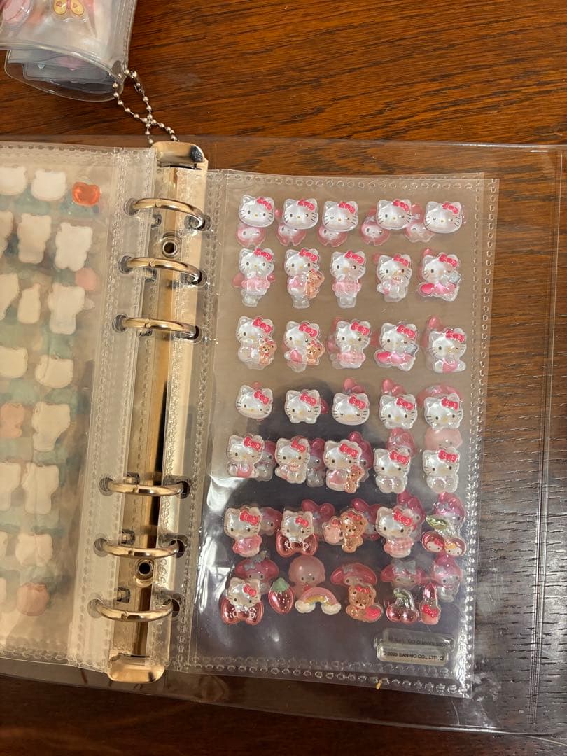 A6バインダー、シール、ミニシール帳付き