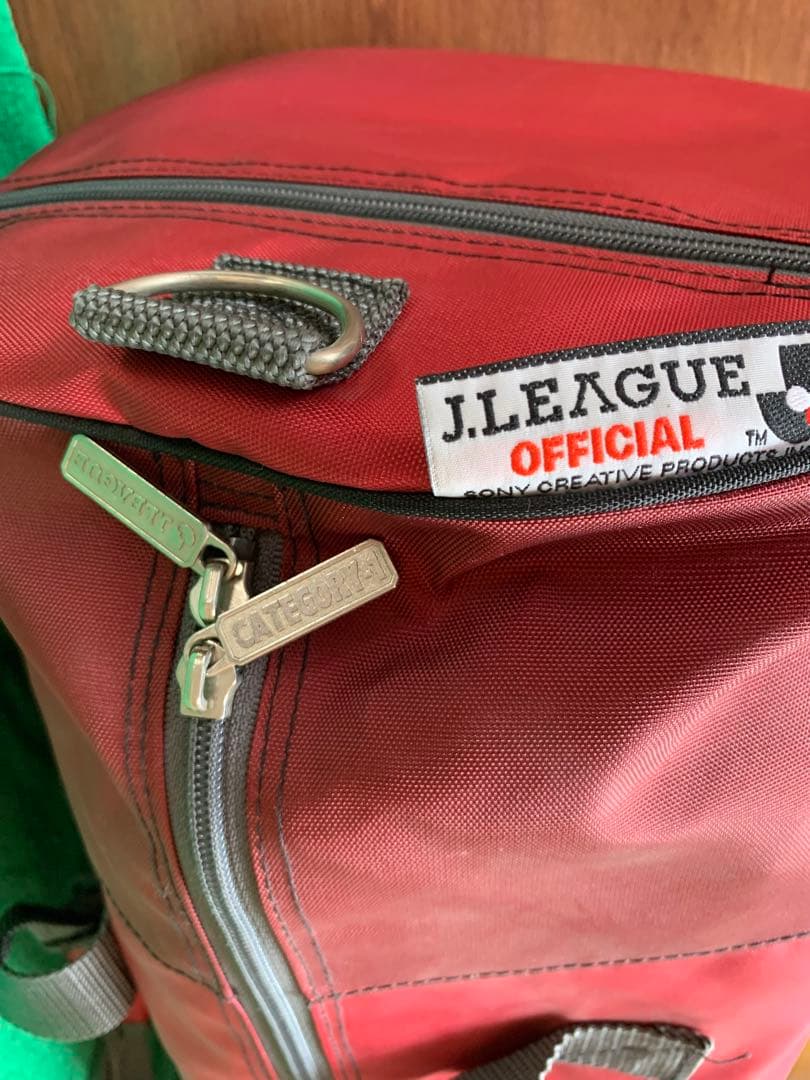 入手不可能！'93Ｊ開幕年 レッズ・ボストンバック 赤のコントラストがお洒落！