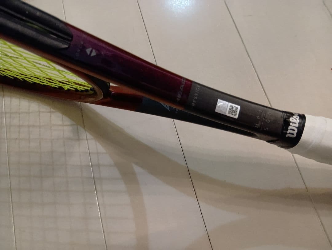 美品HEAD PRESTIGE MPL500/プレステージ 快適 神ラケット