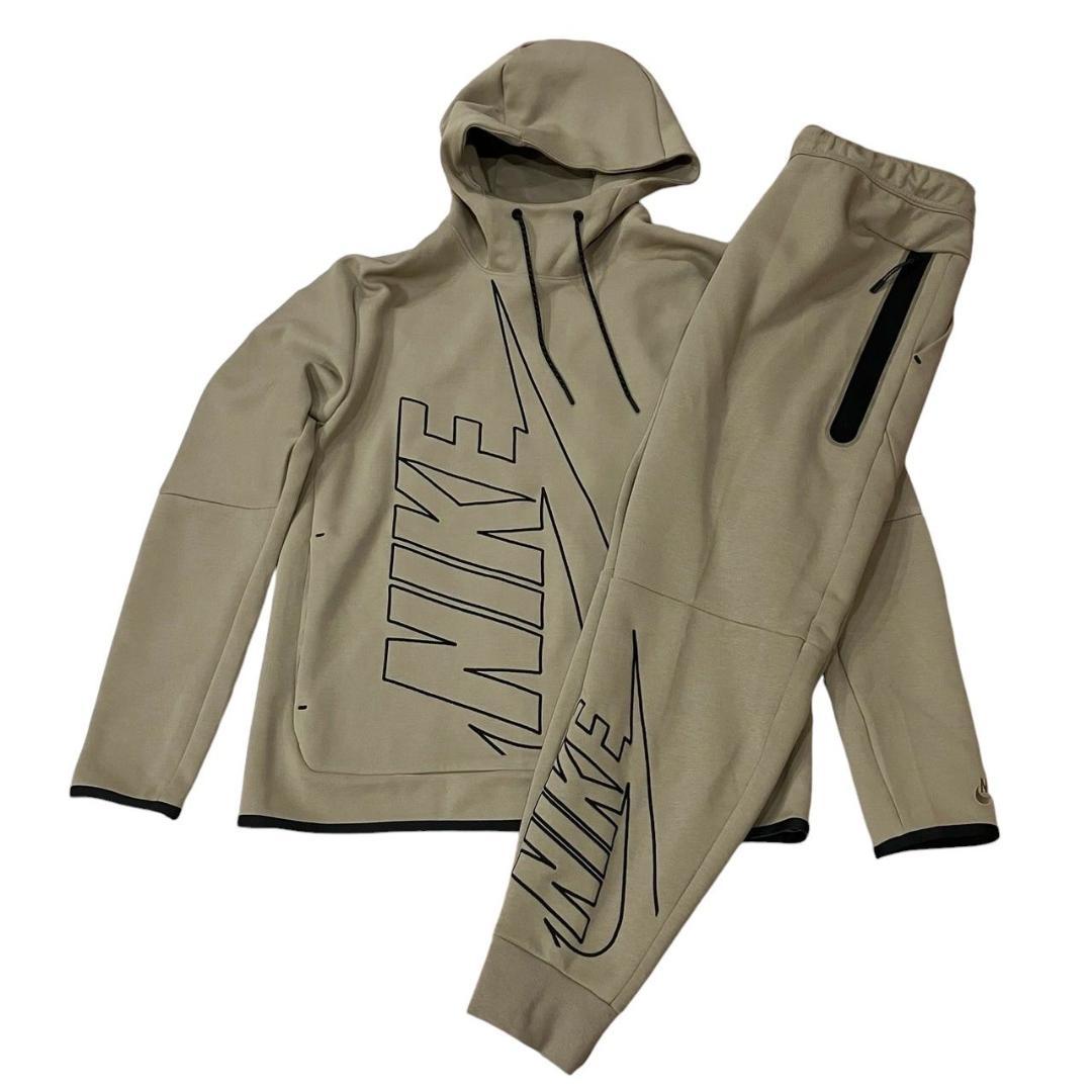 【130】 ナイキ セットアップ DX0582 DX0578 ベージュ Mサイズ