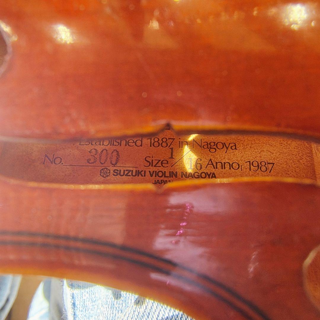 スズキ バイオリン300 サイズ1/16 1987年製 Nagoyaケース訳あり