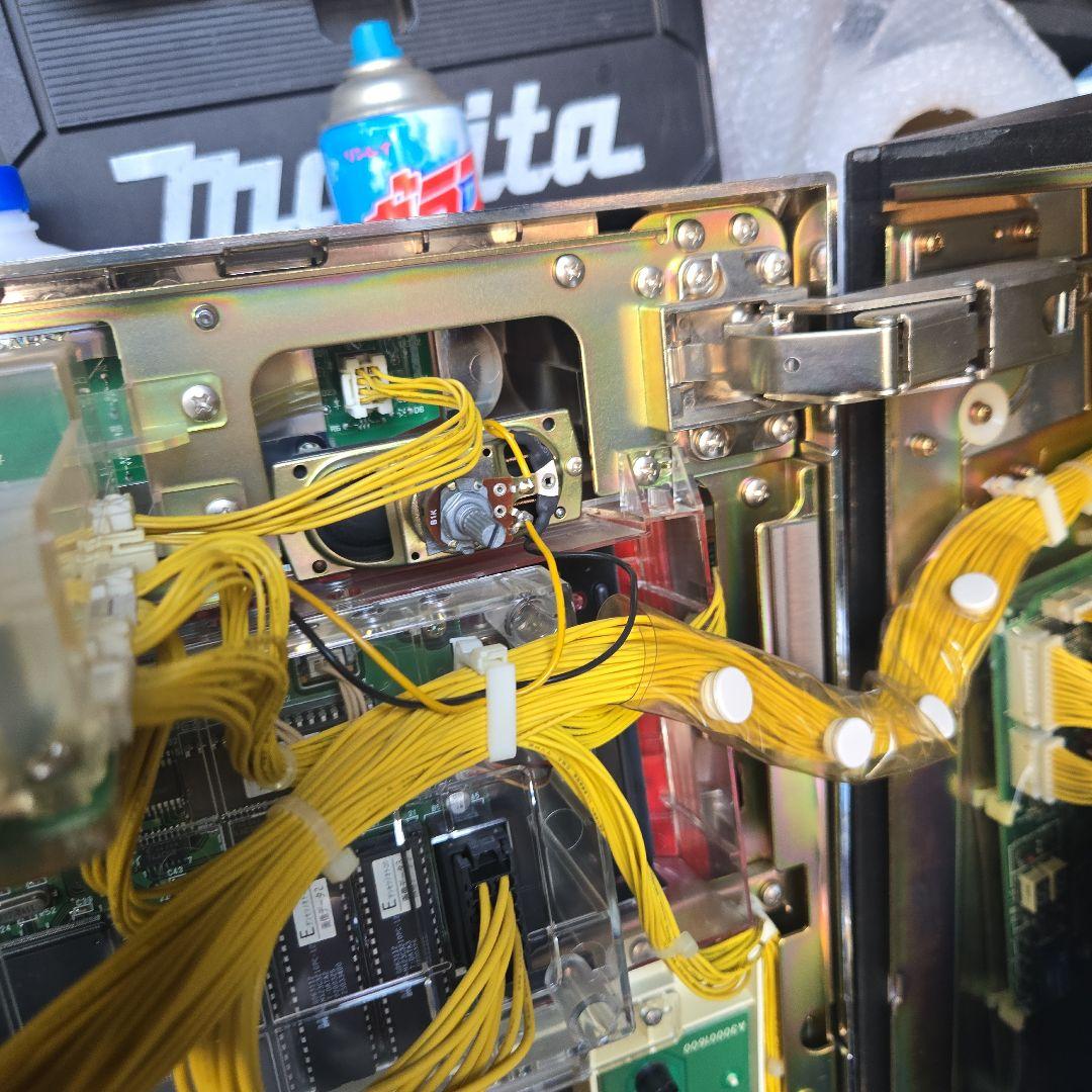 スロット　4号機　押忍番長　漢湯パネル　不要機付