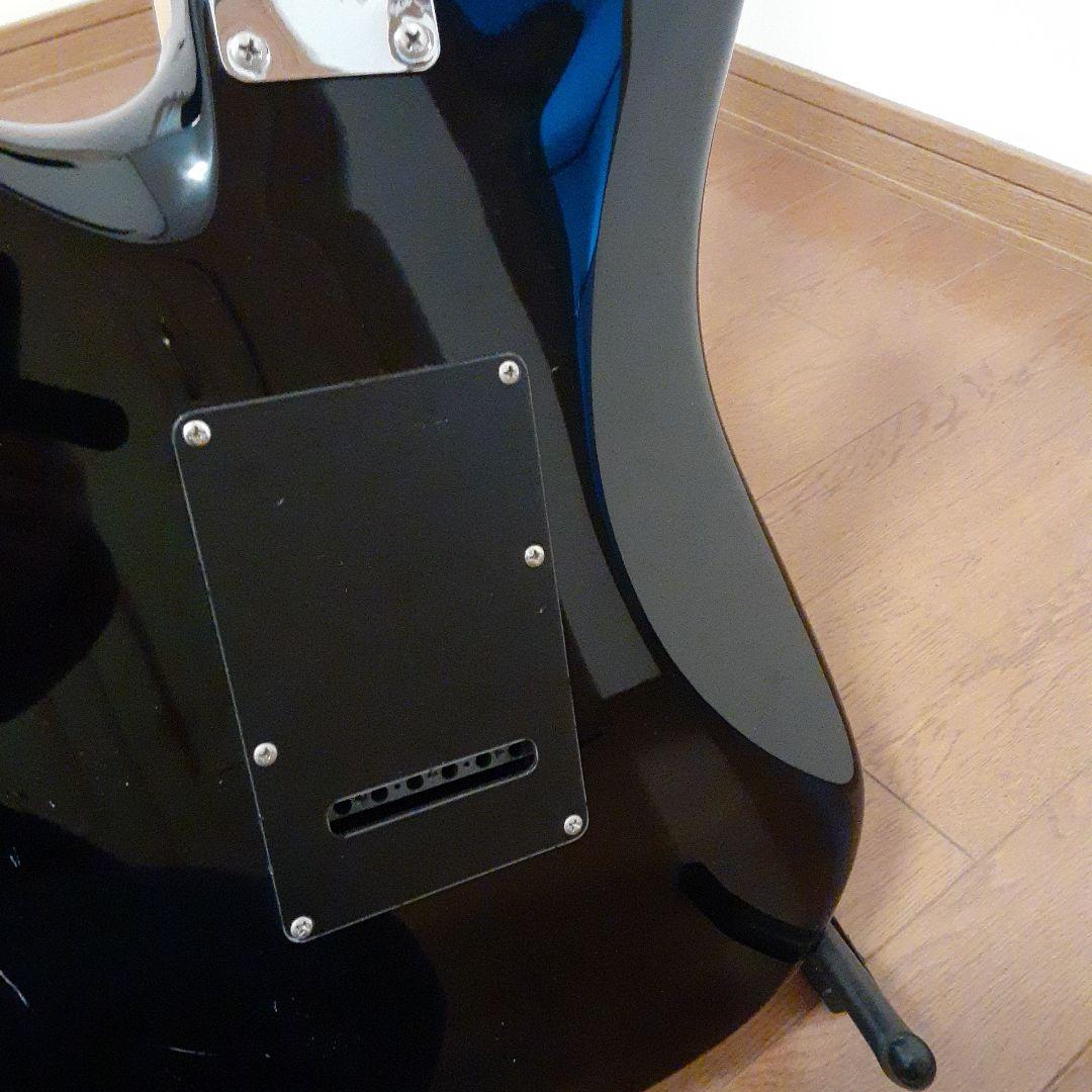 メイビスエレキギター ブラック/ブルー 6弦