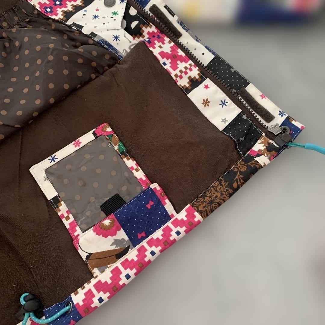 極美品✨ICEPARDALスキーウェアスノボウェア ジャケット　総柄　L相当