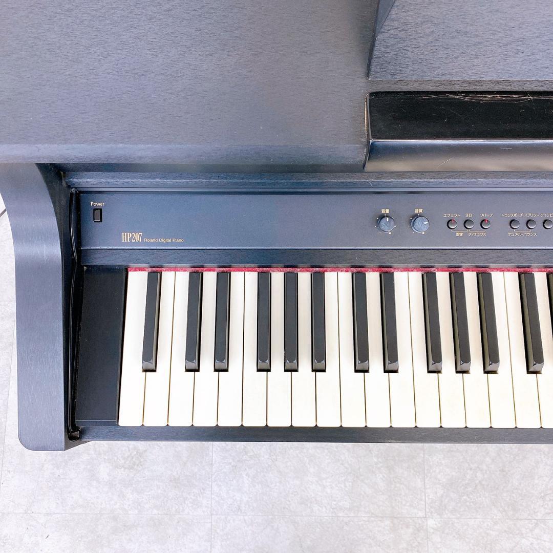 Roland 電子ピアノ HP207-SB 椅子付き 88鍵 2008年製