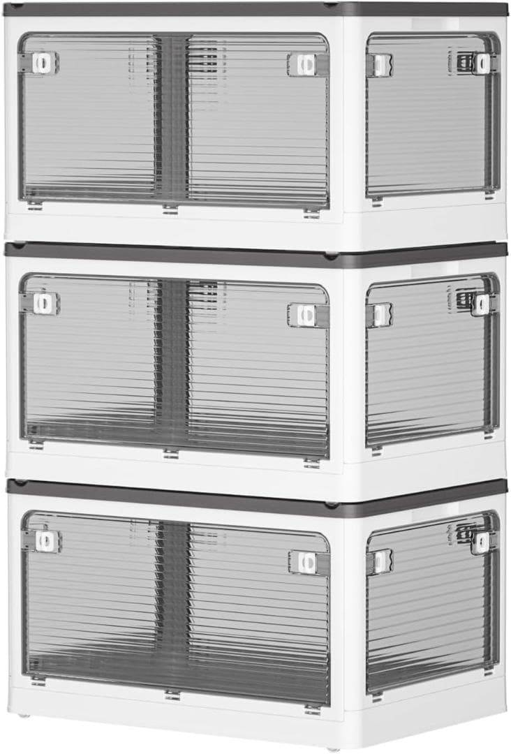 【数量限定】防カビ 防湿 防塵  Mサイズ 3個：47*35*24.5cm